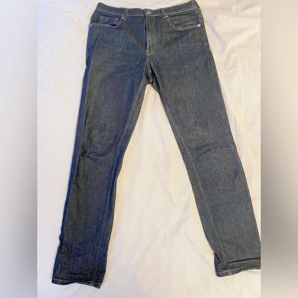 Everlane slim fit dark wash jeans